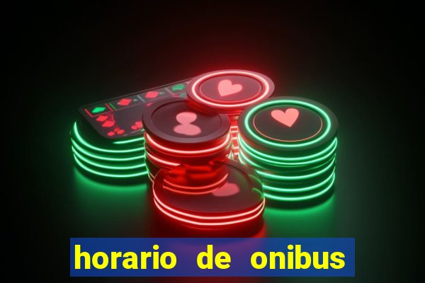 horario de onibus rio pardo rs